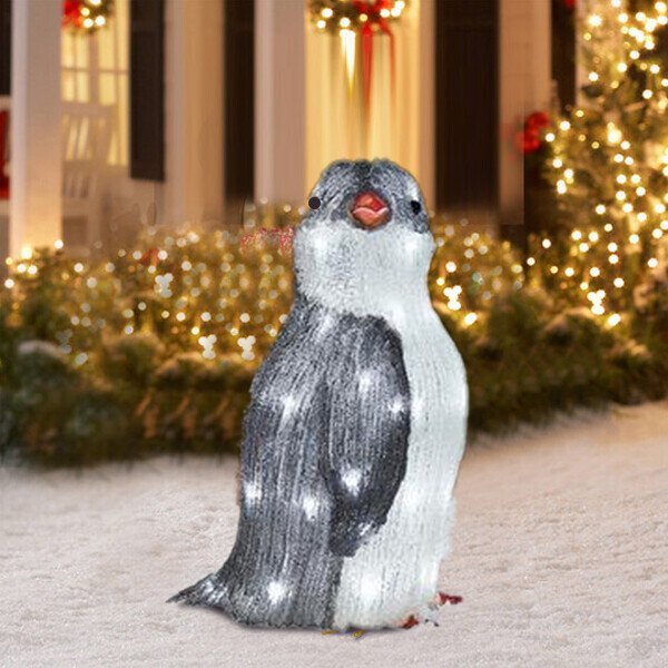 Light-Up Penguin Christmas Decoration
