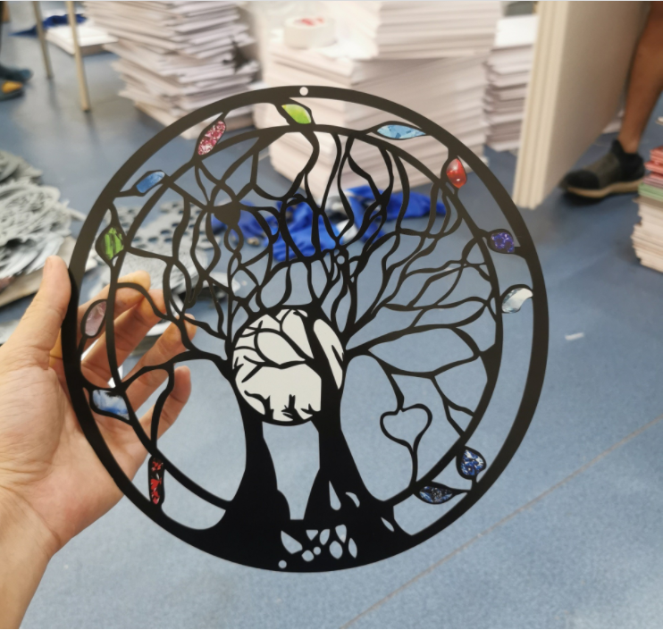 Circle Of Life - Metal Tree Wall Art