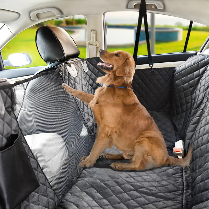Pet Dog Car Seat Cover Mats Hammock Protector  Kennel Dog Carriers Waterproof Rear Back