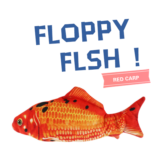 Flopping Fish for Dogs, Fish Cat Toy, Flopping Floppy Fish Cat toy , Dancing Fish Cat Toy