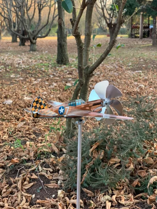 P40 Warhawk Airplane Windmill