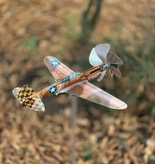 P40 Warhawk Airplane Windmill