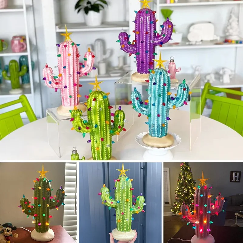 Vintage Ceramic Christmas Cactus – sweetwished