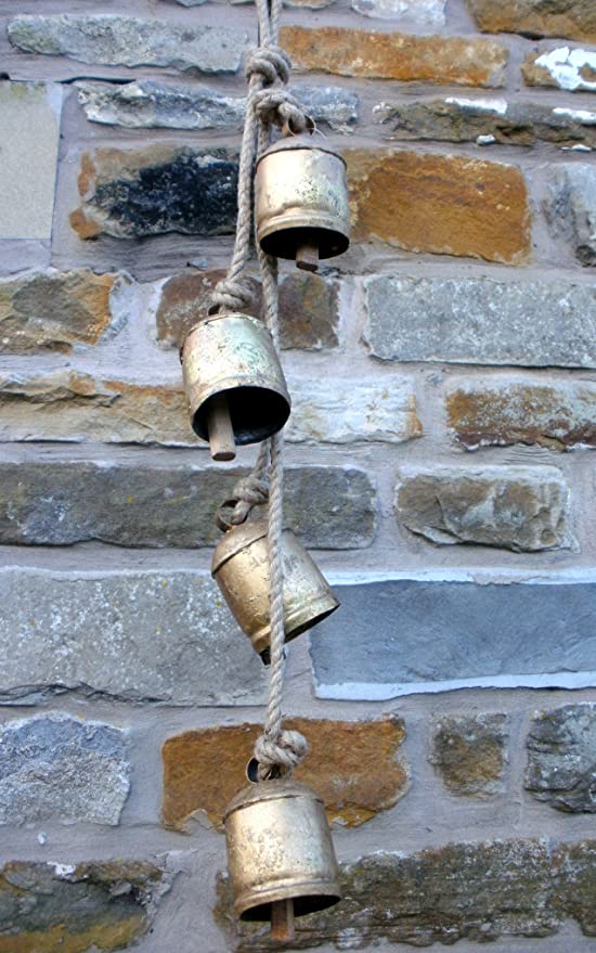 Cliftina Shabby Metal Cow Bell