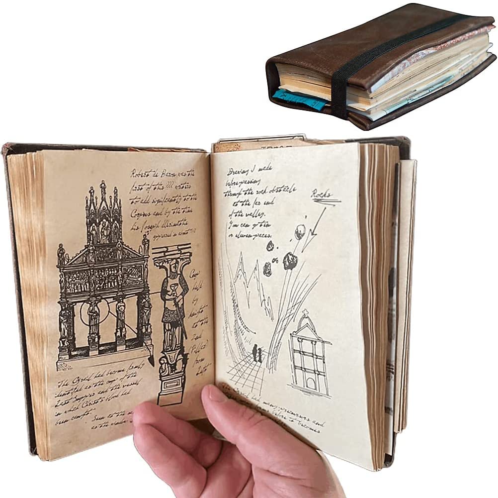 Indiana Jones Grail Diary Classic Movie Prop Replica Collection Cosplay Vintage Leather Writing Journal Notebook Movie Fans Gift