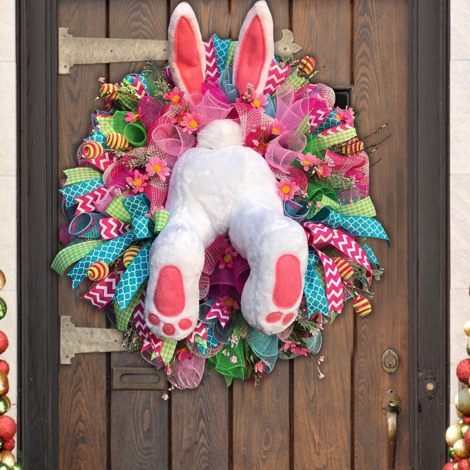 🐰💐2023 New Easter Bunny Colorful Wreath🐰💐——🔥Limited Discount🔥