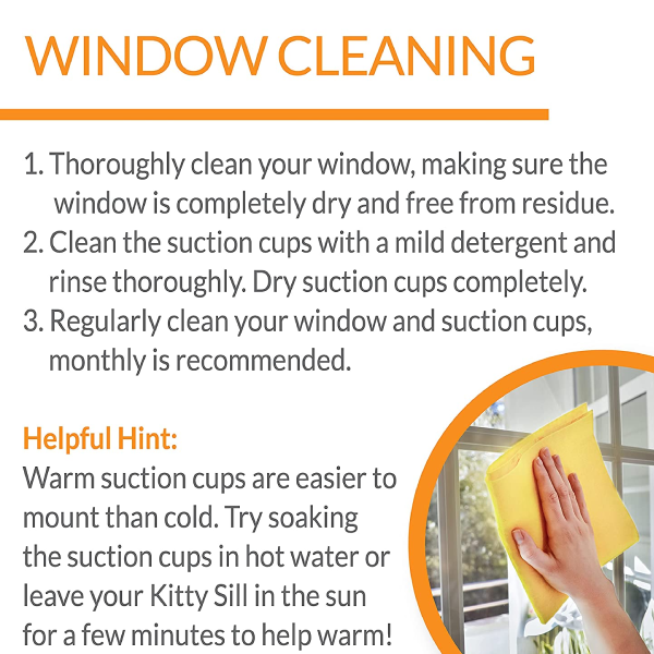 Window Cat Bed Suction Cup Hammock