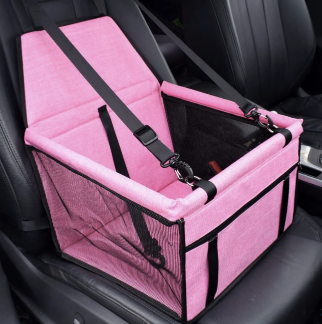 Travel Dog Car Seat Cover - Mesh Car Seat Dog Carrier Basket