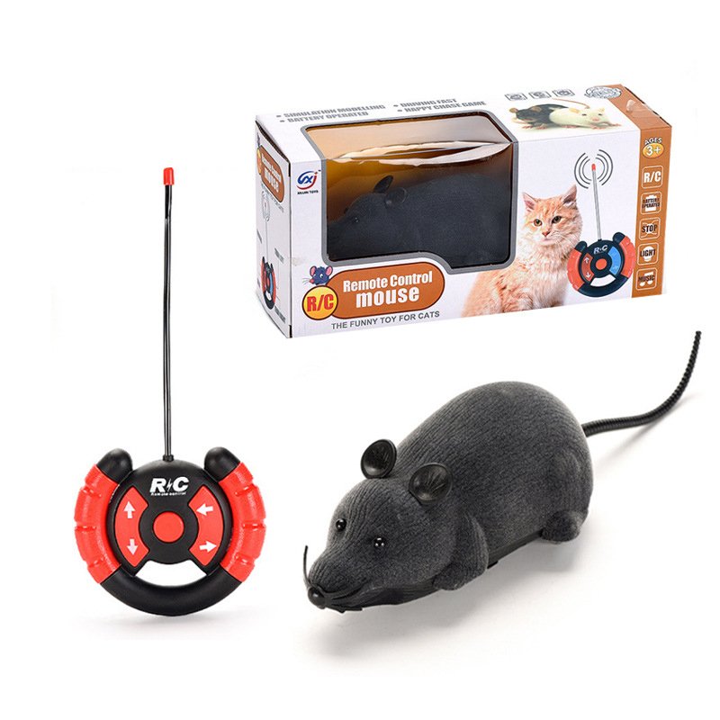 Wireless Remote Controlled Toy Mouse - Cat Mouse Remote Control Toy