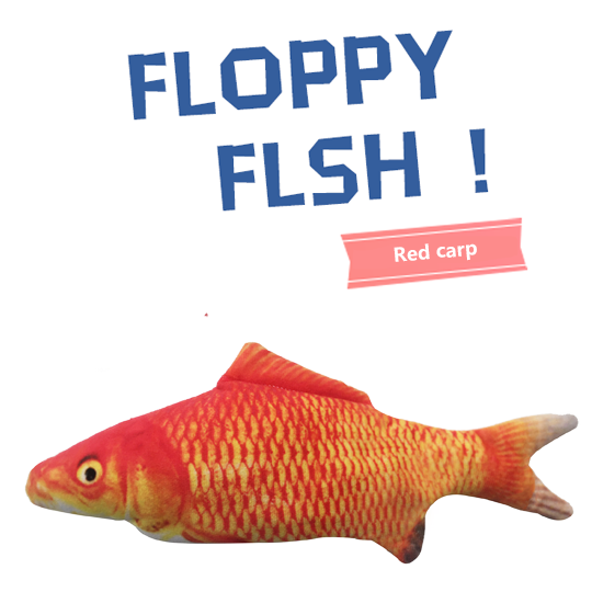 Flopping Fish for Dogs, Fish Cat Toy, Flopping Floppy Fish Cat toy , Dancing Fish Cat Toy