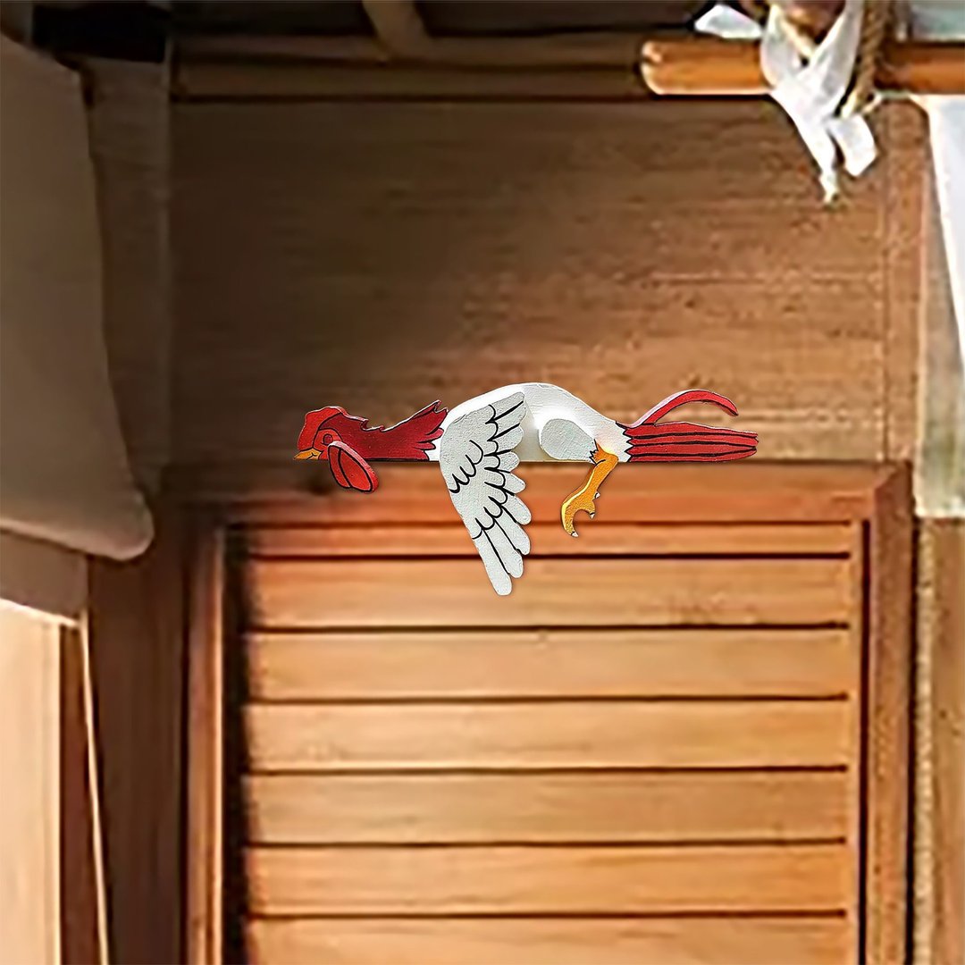 🐔Resting Rooster Rail Pet-Home Decoration Outdoor Fence Decoration