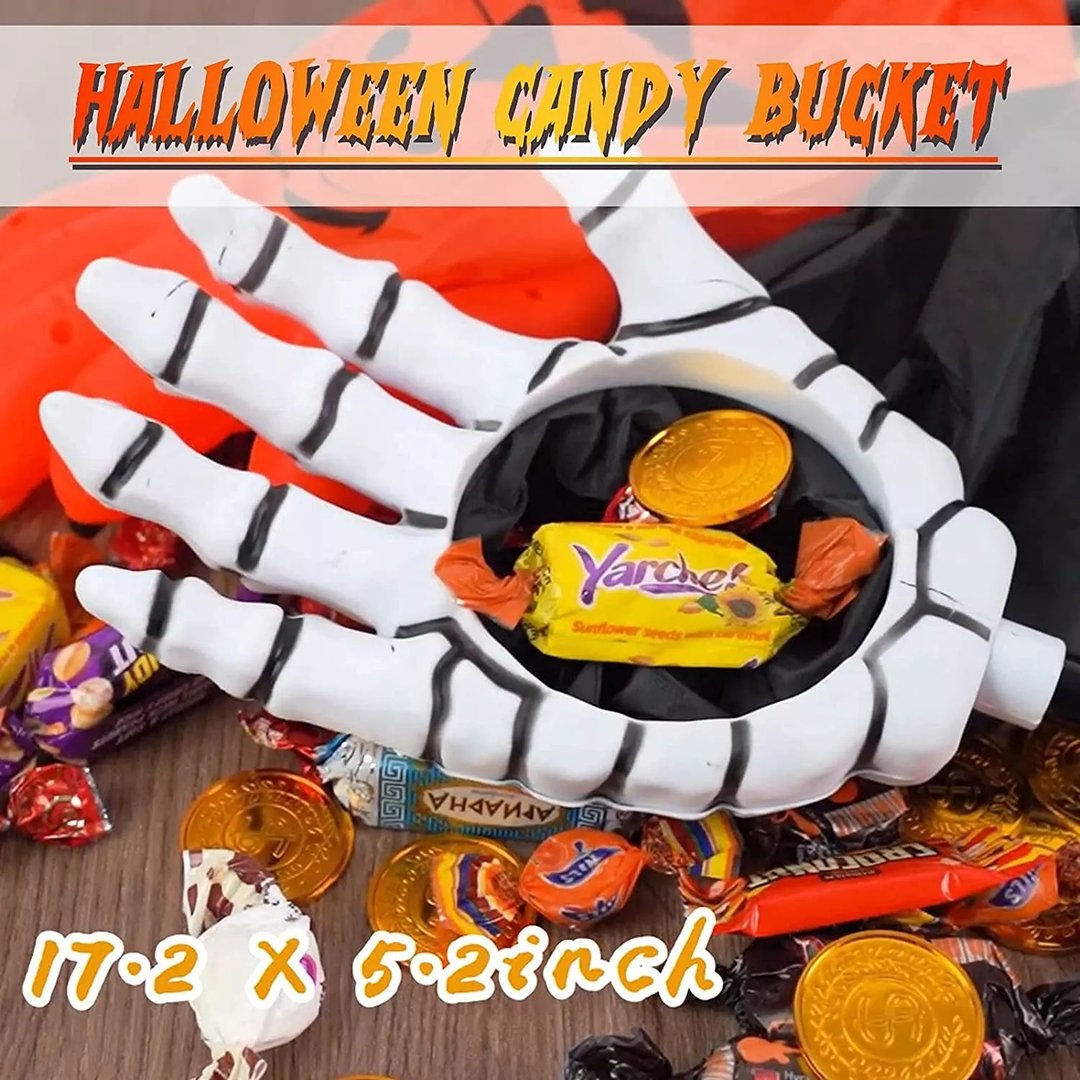 Halloween Socially Distanced Candy Jar