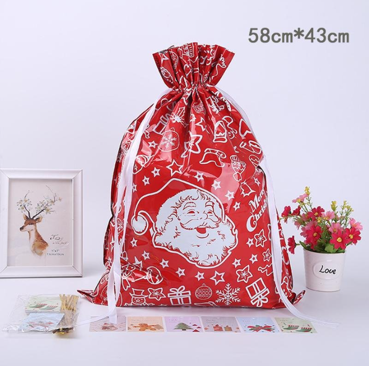Drawstring Christmas Gift Bags
