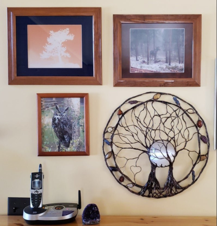 Circle Of Life - Metal Tree Wall Art