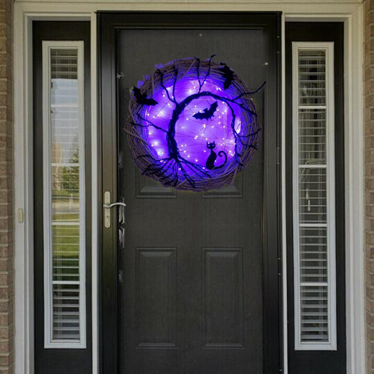 🎃LED Halloween Wreath🎃