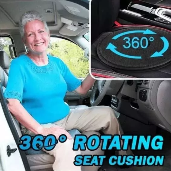 360 Degree Swivel Seat Cushion, Chair Assist for Elderly, Swivel Seat Cushion for Car, Twisting Disc