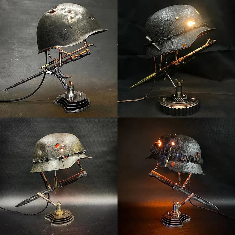 War Relic Lamp Remembering That History