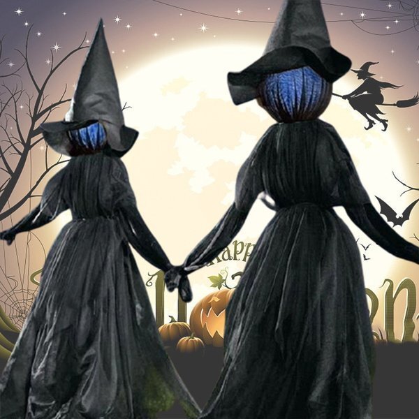 Visiting Light-Up Witches with Stakes