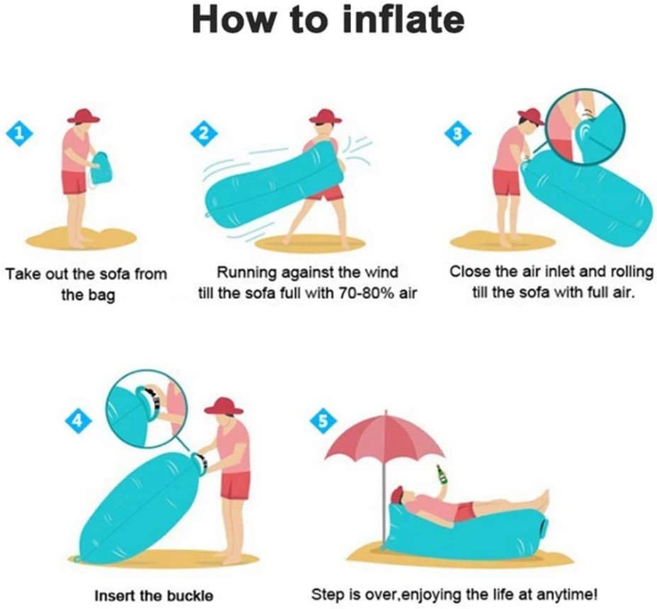 High quality Air Sofa, outdoor sleeping bed lounger inflatable air sofa