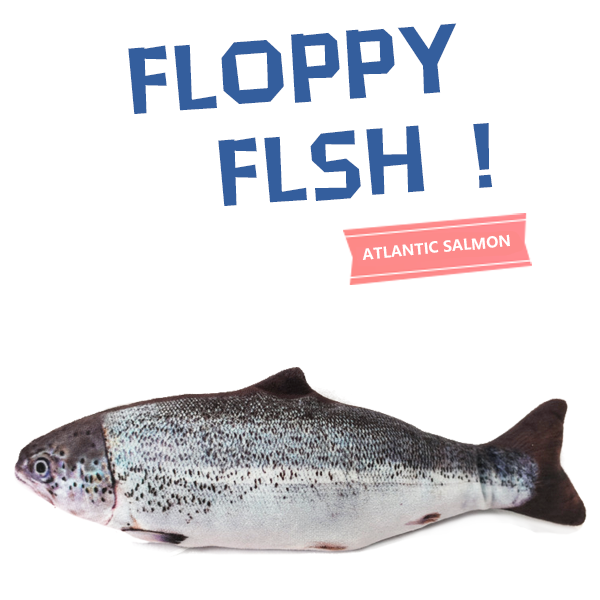 Flopping Fish for Dogs, Fish Cat Toy, Flopping Floppy Fish Cat toy , Dancing Fish Cat Toy