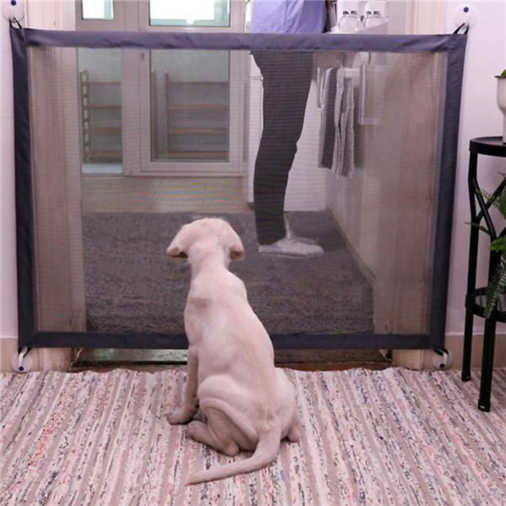 Drill-free Pet Safety Thick Nylon Mesh Gates