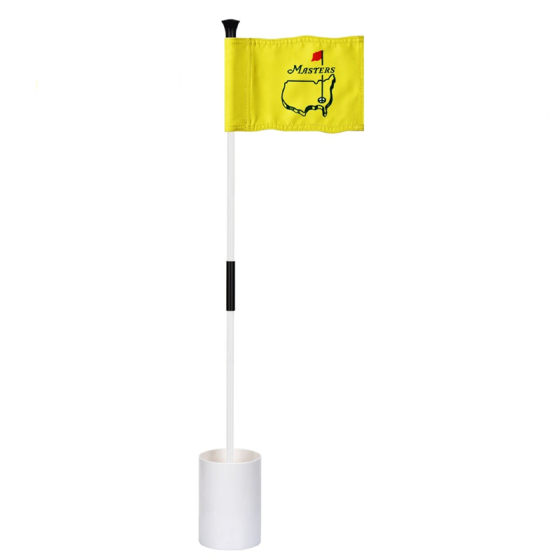 3ft mini Golf Flagstick for Backyard Golf Putting Yellow
