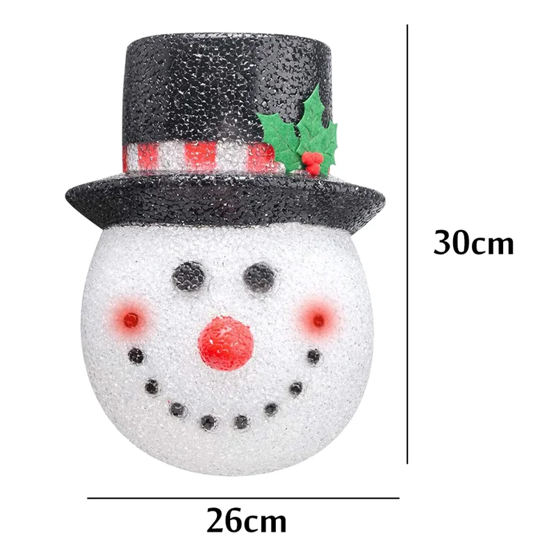 Christmas Snowman Porch Light Cover New Year