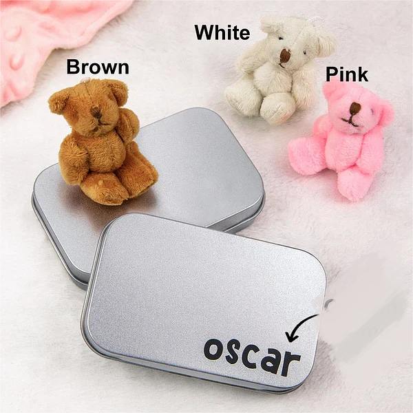 Personalized Stuffed Bear Anti Anxiety Gift for Children