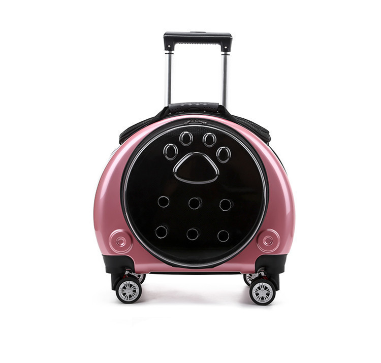 Pet Trolley Case Dual-use Pet Backpack Multi-function Space Pet Carrier