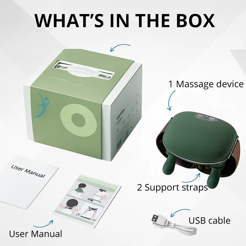 2026 Electric Neck and Shoulder Massager with Heat and Deep Kneading