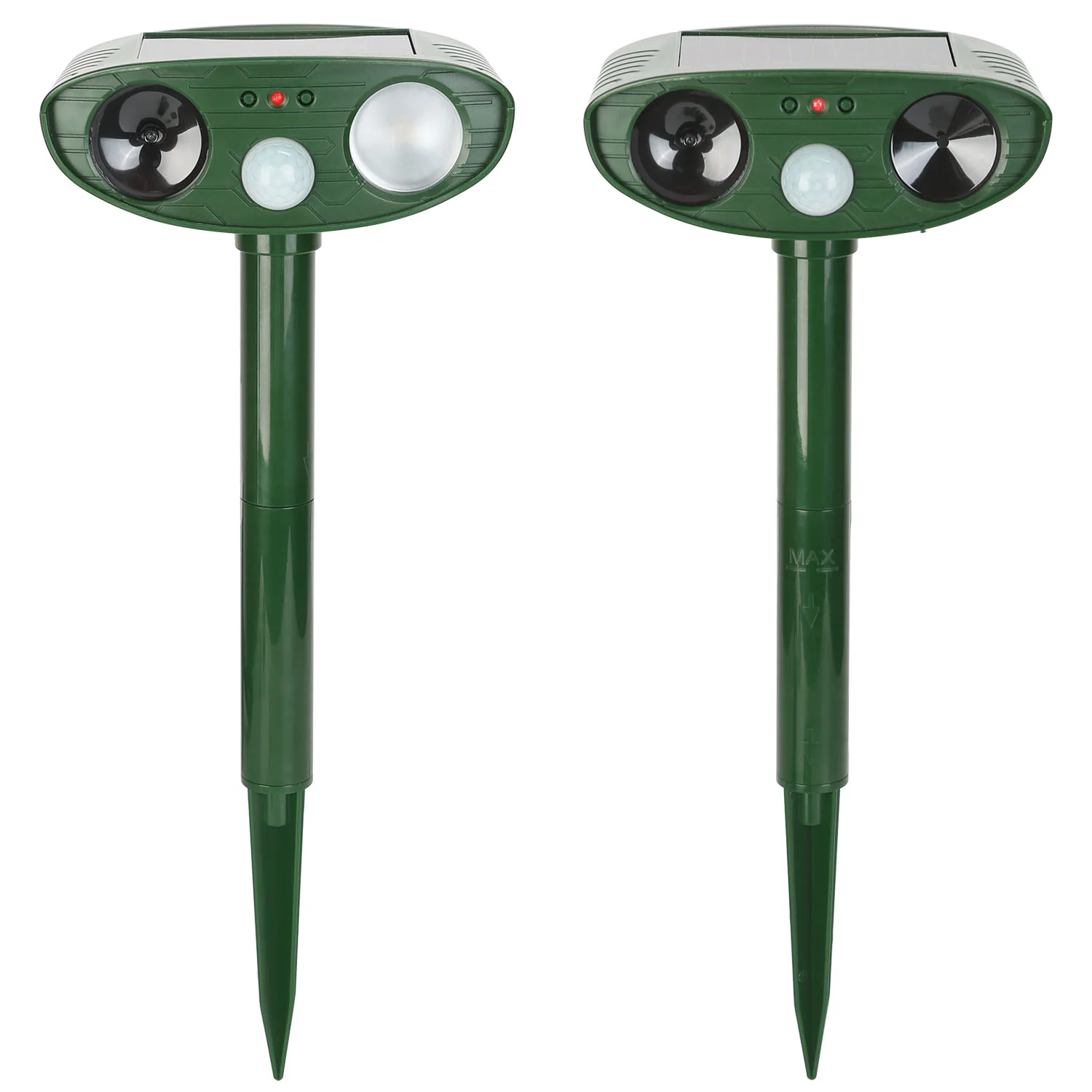 2026 Solar Ultrasonic Animal Rat Repeller Repellent PIR Motion