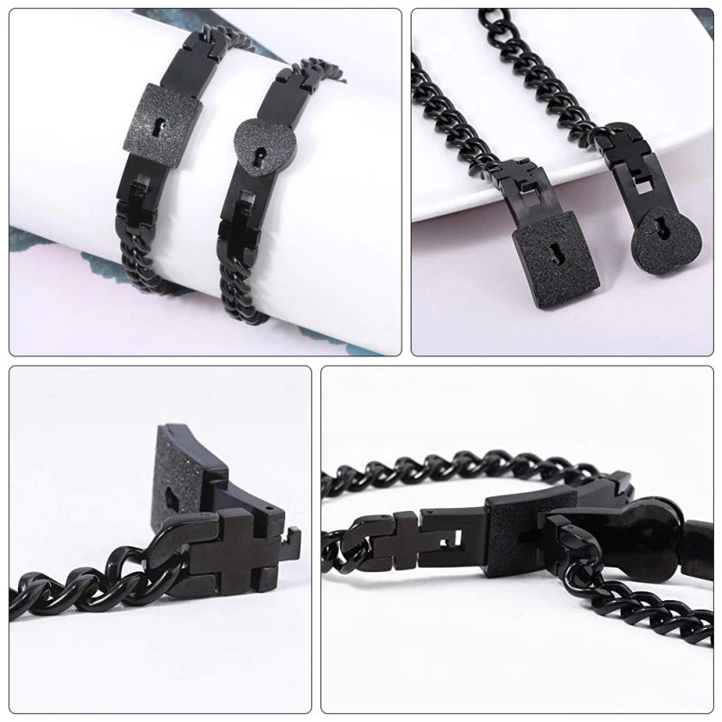 2026 Unique Lovers Heart Lock Bracelets