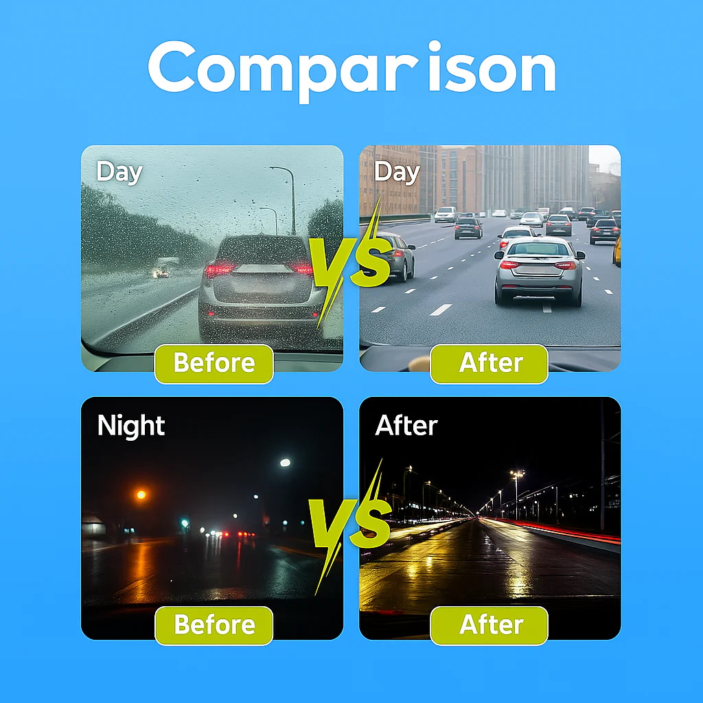 2026 Car Windshield Hydrophobic Glass Oil Remover Coating Tool