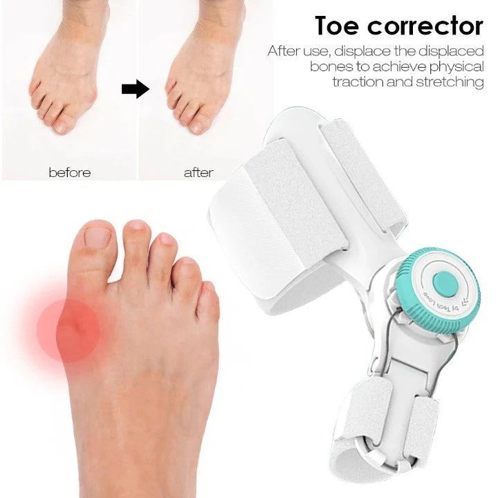2026 Adjustable Foot Care Big Toe Straightener