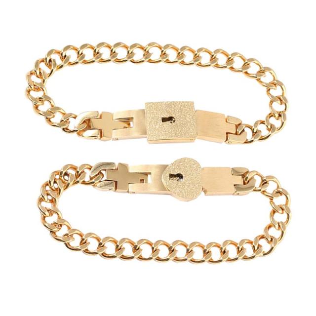 2026 Unique Lovers Heart Lock Bracelets