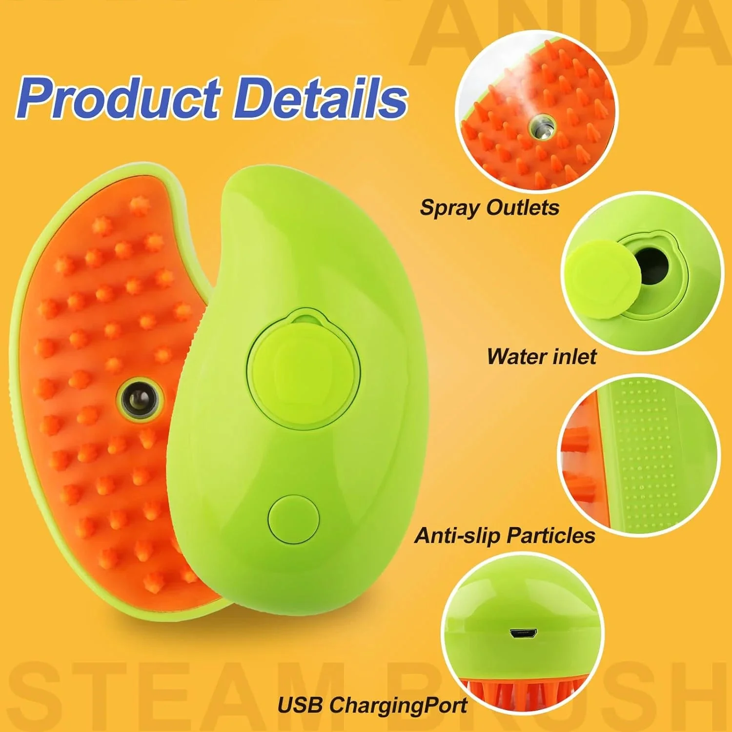 2026 Refreshing Mist Pet Grooming Comb