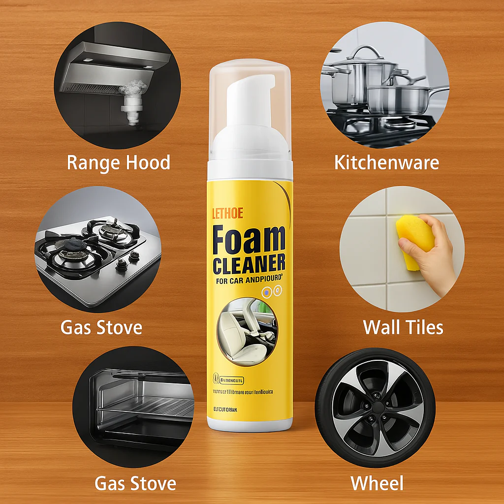 2026 Multi-Purpose Easy Cleaning Foam Cleaner Spray