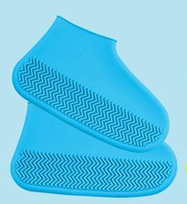 2026 2pcs Waterproof Reusable Silicone Shoe Cover