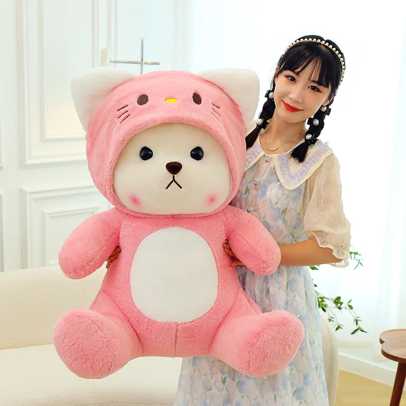 2026 Pink Bear Soft Cuddle Plush