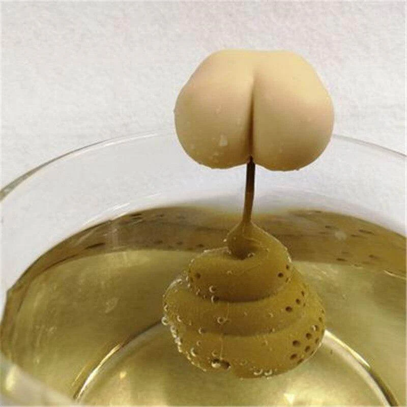 2026 Funny Poop Shape Herbal Tea Infuser