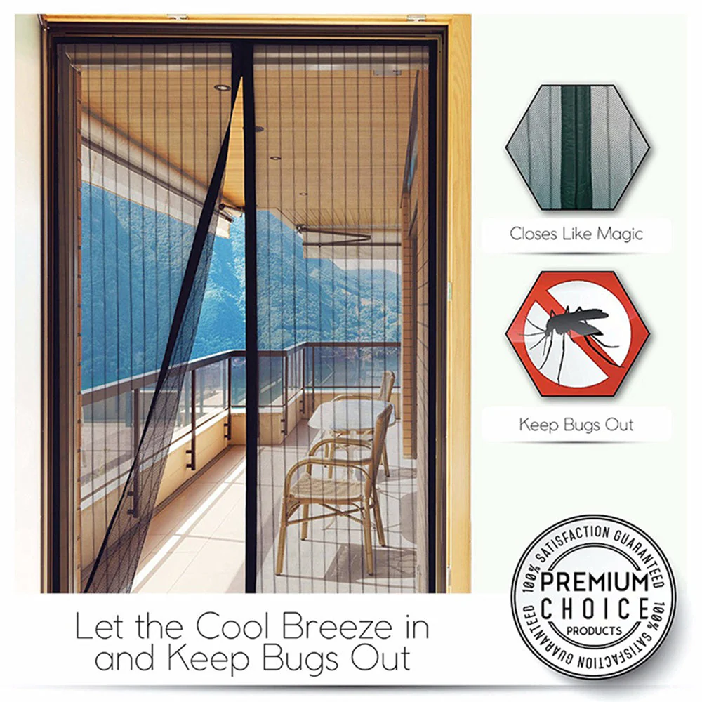 2026 Hands-Free Automatic Closing Magnetic Mosquito Net