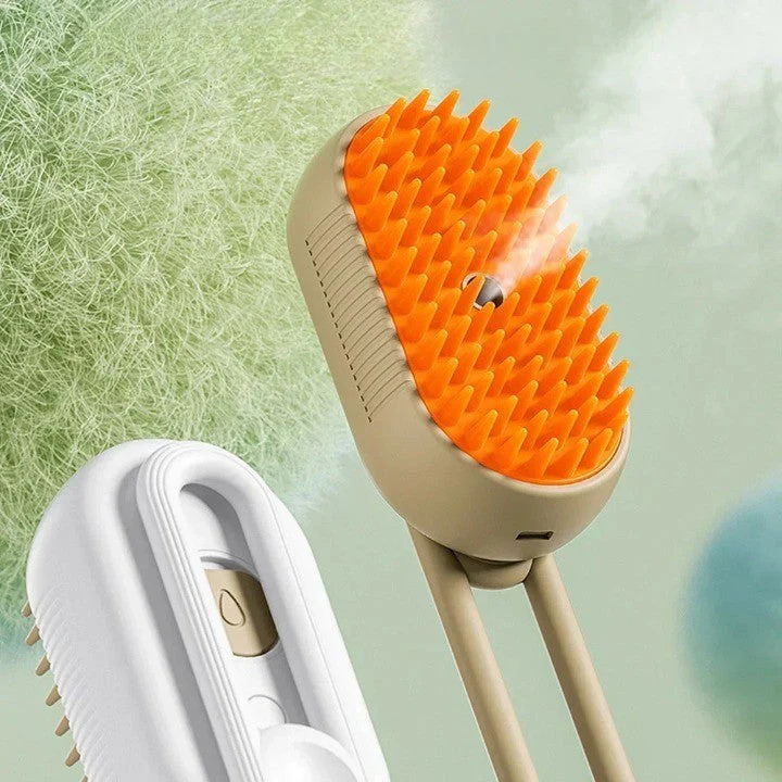 2026 3in1 Steamy Electric Pet Brush