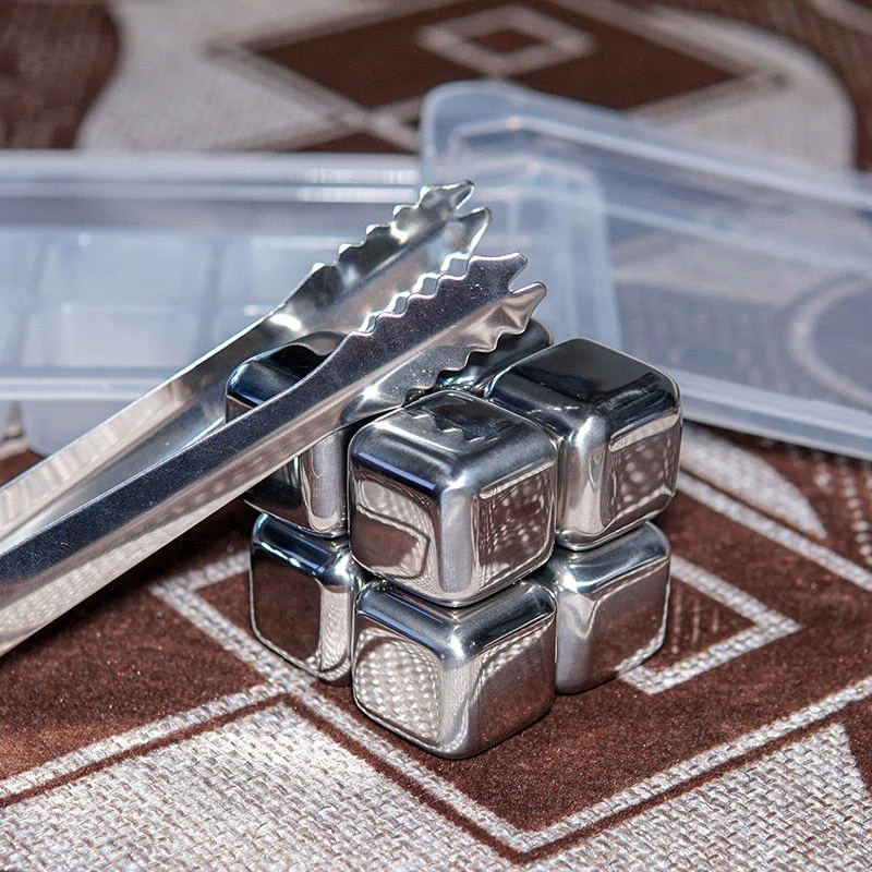 2026 Stainless Steel Reusable Ice Cubes