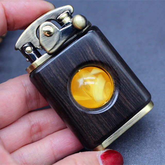 2026 Retro Wooden Beads Rosewood Lighter