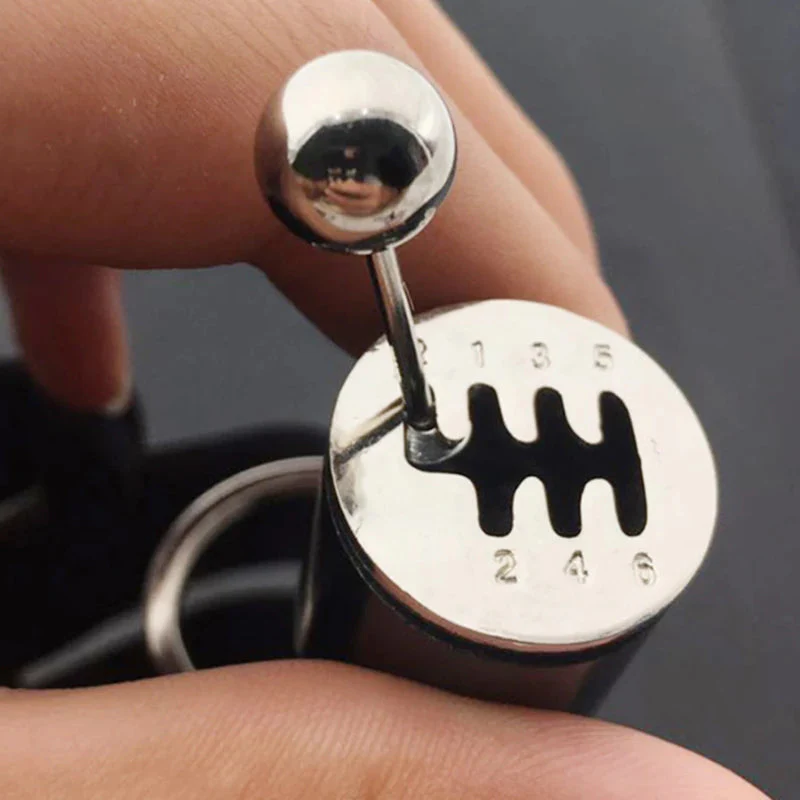 2026 Six-Speed Manual Shift Keychain
