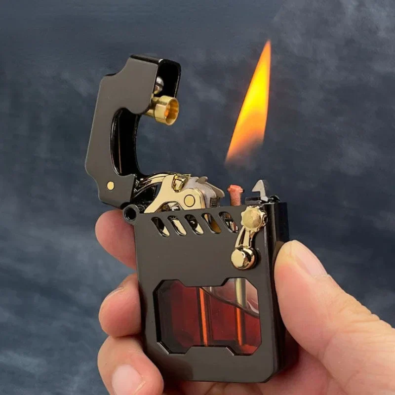2026 Classic Retro Mechanical Flame Lighter