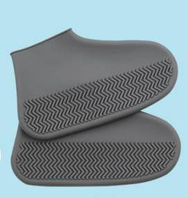2026 2pcs Waterproof Reusable Silicone Shoe Cover
