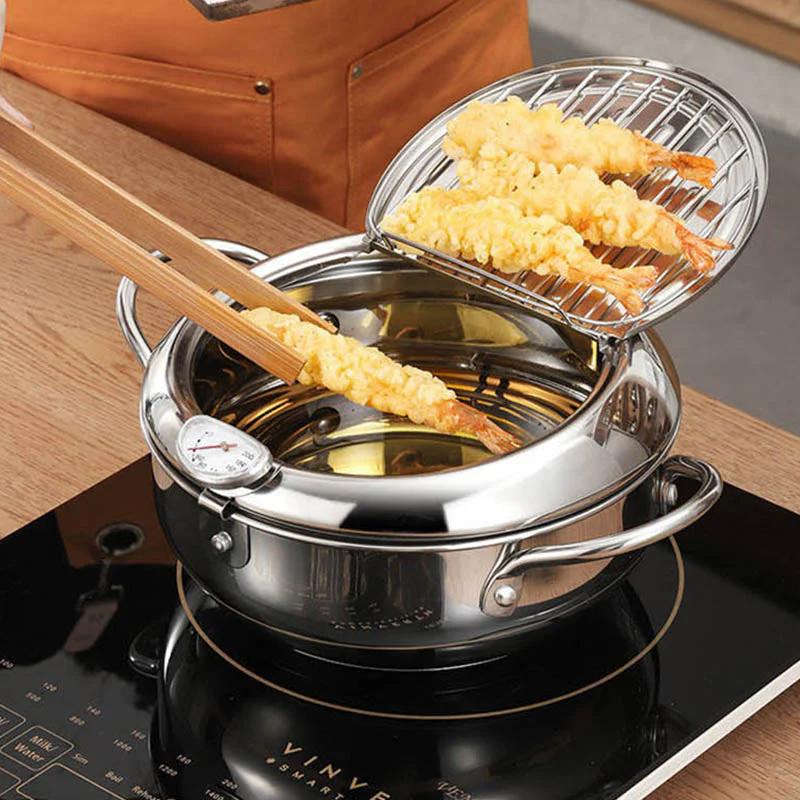 2026 Japanese Style Deep Frying Pot