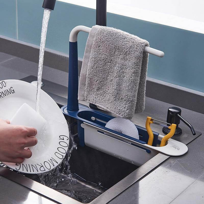 2026 2in1 Kitchen Sink Folding Drain Rack