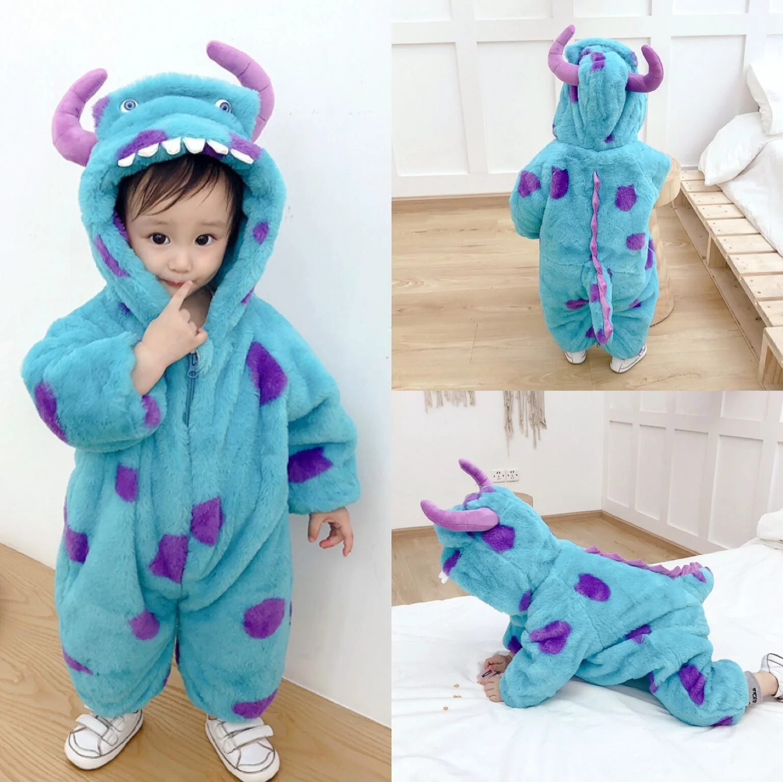 2026 Furry Baby Cute Animal Costume Full Body Onesie
